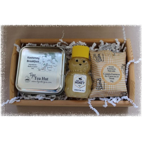 BC Tea & Chocolate Taster - Shipper Style Gift Basket